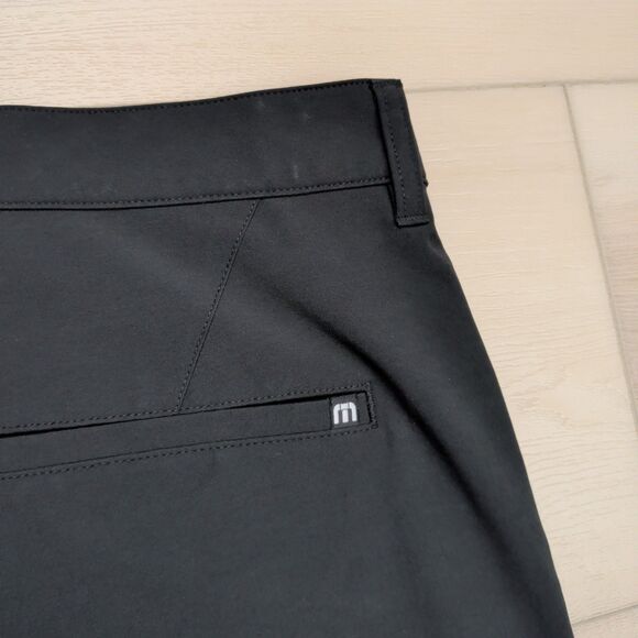 Travis Mathew Open to Close Tech Knit Pants Mens 36x28 Golf Black Performance - Picture 6 of 12